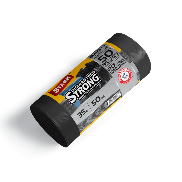 Пакети для сміття 35х50  STARK міцні чорні