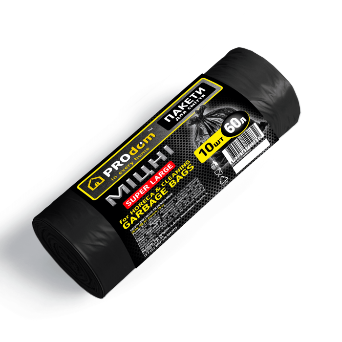 Пакети для сміття 60*10 МІЦНІ  ТМ PROdom